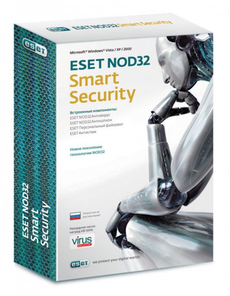 ESET NOD32 Smart Security: лицензия на 3 ПК на 1 год
