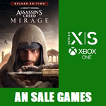 Assassin´s Creed Mirage Deluxe XBOX 💽 + 3 игры