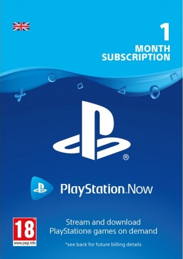 Playstation NOW 1 MONTH SUBION CODE (UK) PSN