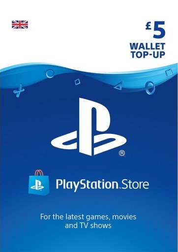 💣 PlayStation Network Wallet Top Up £5 UK PSN