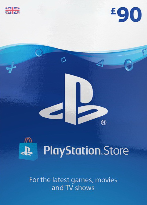 PlayStation Network Wallet Top Up £90 UK PSN -DISCOUNTS
