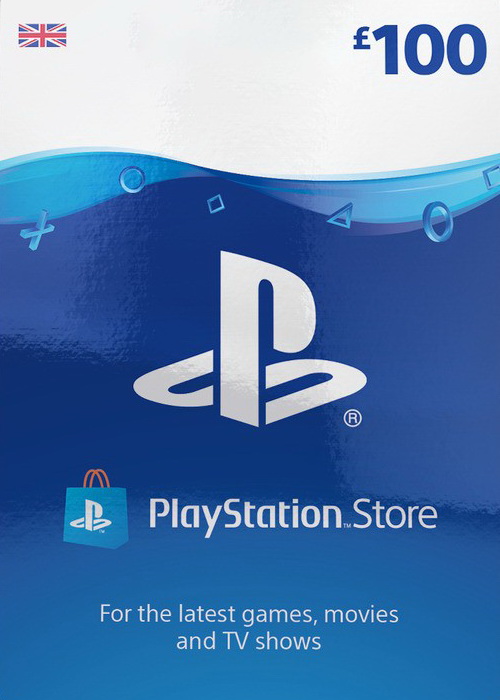 PlayStation Network Wallet Top Up £100 UK PSN -DISCOUNT