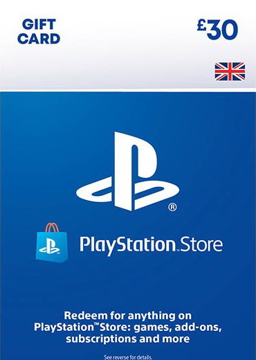 💣 PlayStation Network Wallet Top Up £30 UK PSN