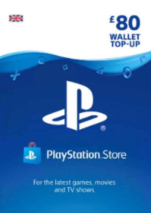 💣 PlayStation Network Wallet Top Up £80 (UK) PSN