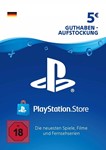 💣 PlayStation Network Wallet Top Up €5 Euro (DE) PSN