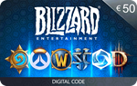 Blizzard подарочная карта €50 Euro (EU) Battle.net