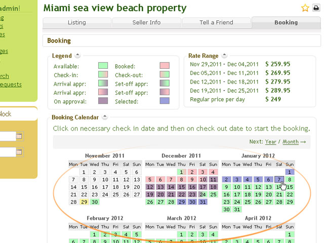 Плагин Booking для Flynax v3.х-4.х