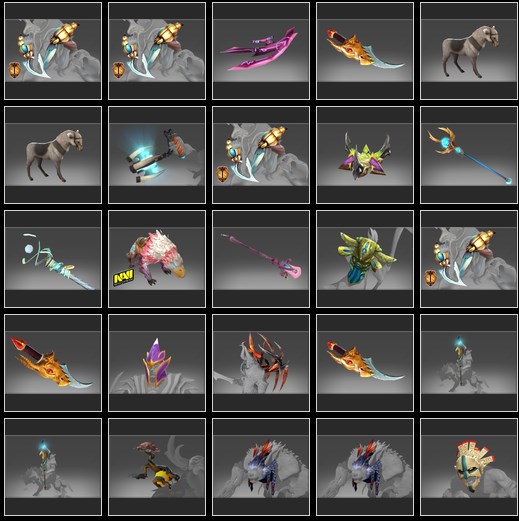 Random Rare Item (рандомные рарки) Dota 2