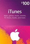 iTUNES GIFT CARD - $100 (USA) 🎵 | СКИДКИ