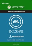 EA PLAY (EA ACCESS) - 1 MONTH (XBOX ONE) | SCAN