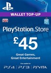 PLAYSTATION NETWORK (PSN) - £45 GBP (UK) 🎮 СКИДКИ