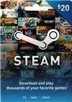 STEAM WALLET GIFT CARD $20 (USD) | Discounts