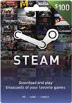 STEAM WALLET GIFT CARD $100 (USD) | Discounts