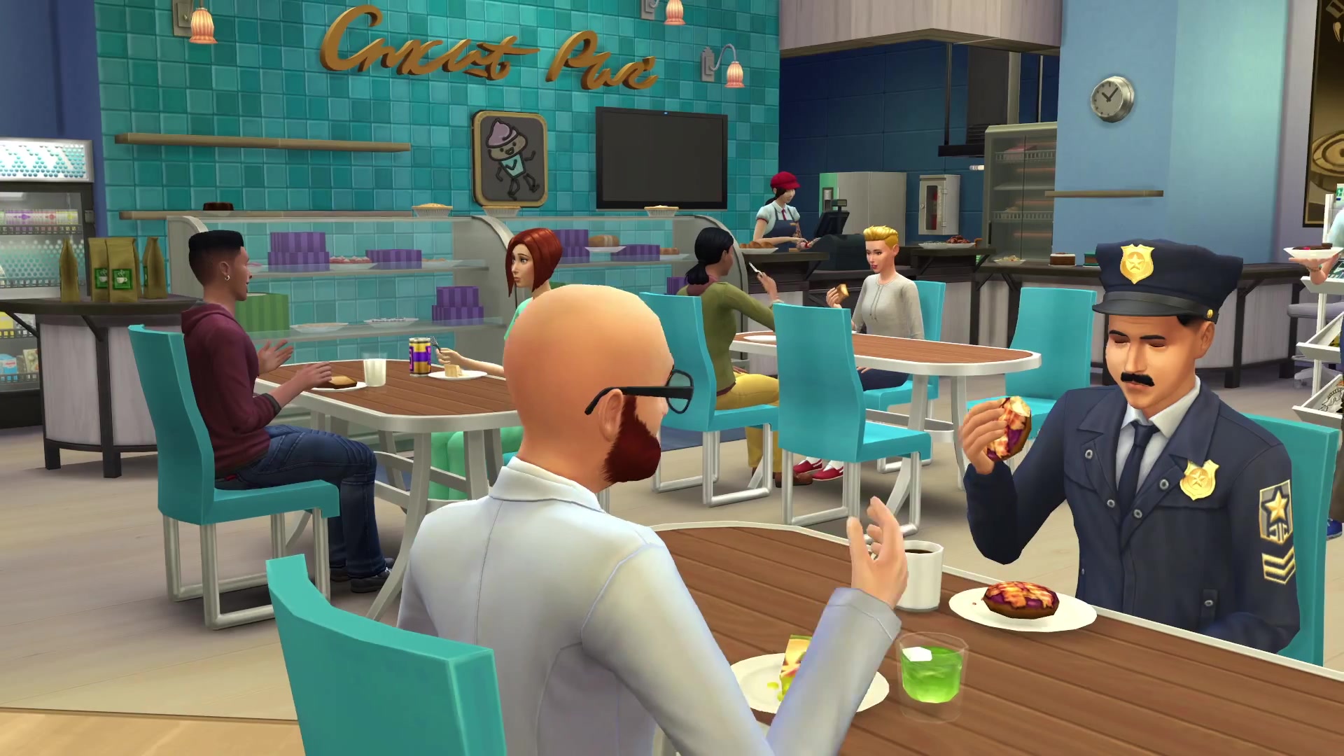 Sims работа. Игровые профессии симс 4. The SIMS 4. на работу. Симс 4 на работу. SIMS 4 Скриншоты.