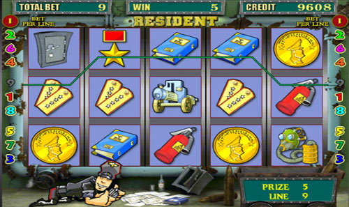 Исходники FLA (flash) игрового автомата Resident