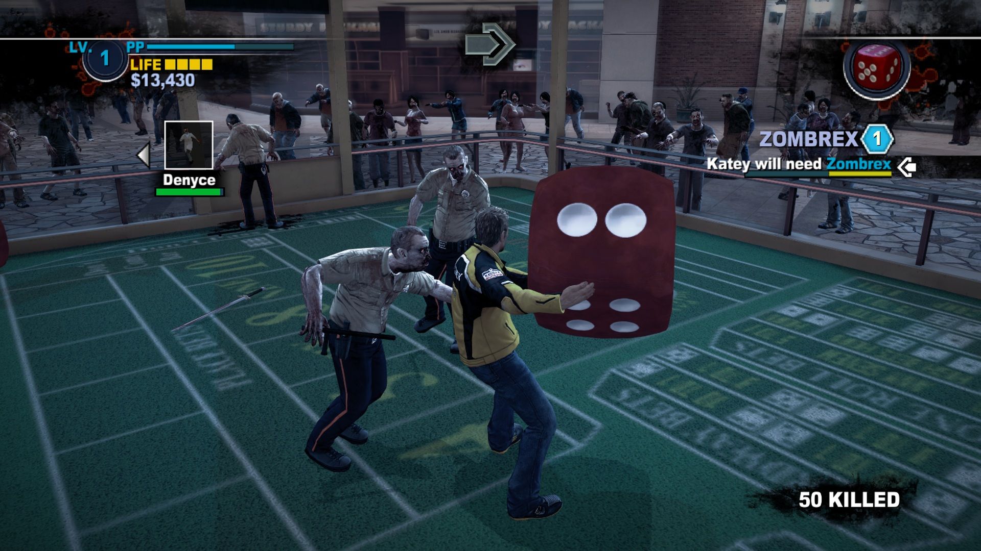 Deaths game 2. Dead Rising 2 [ps3].
