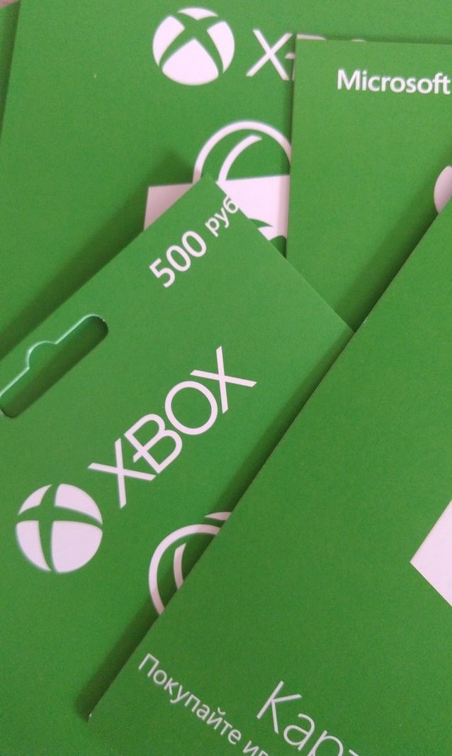 Подарочная карта xbox