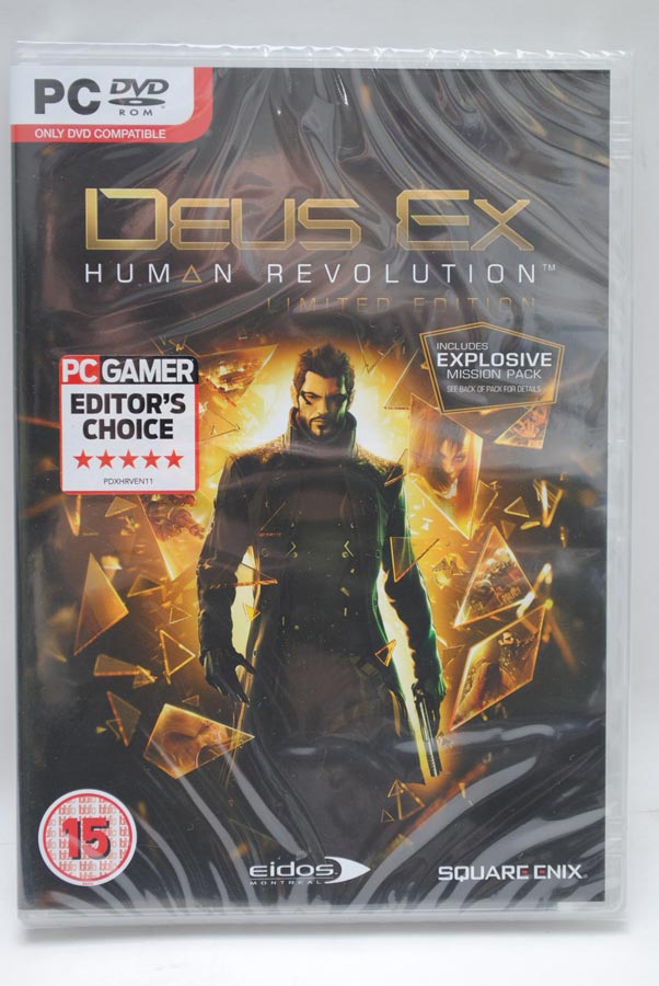 Deus Ex Human Revolution. Steam. Limited Edition. Bonus
