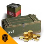 ✅WoT - Бонус-код - 500 игрового золота + 2 задачи RU