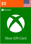 *Xbox Microsoft Gift Card  5 USD**(USA)