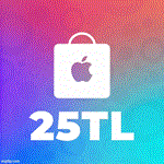 🍎iTunes AppStore 25 TL🍎Подарочная карта Apple Турция