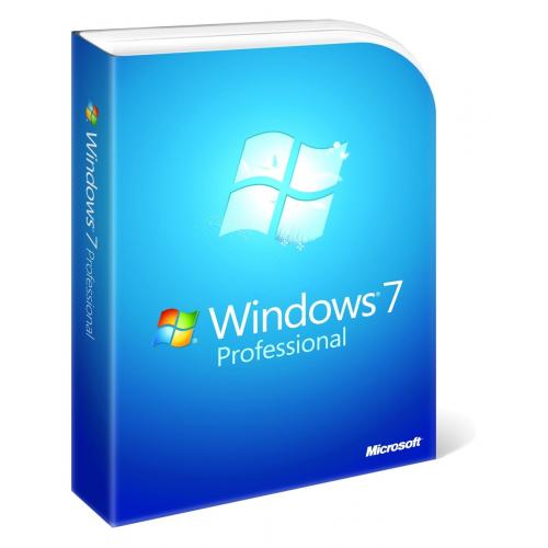 Windows 7 Professional 1 PC full 32-bit/64-bit