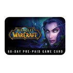 WORLD OF WARCRAFT 60 DAYS TIME CARD (US) + WOW CLASSIC