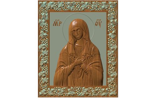 Икона Умиление в формате stl