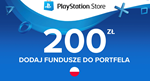PlayStation Network КАРТА на 200 PLN (PL) Злотых