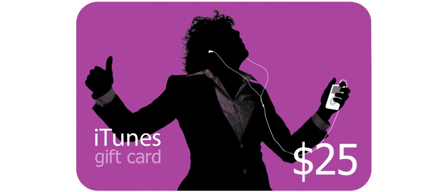iTUNES GIFT CARD - 25$ - (USA/SCAN)