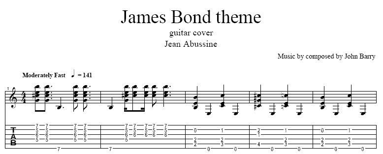 007 James Bond theme