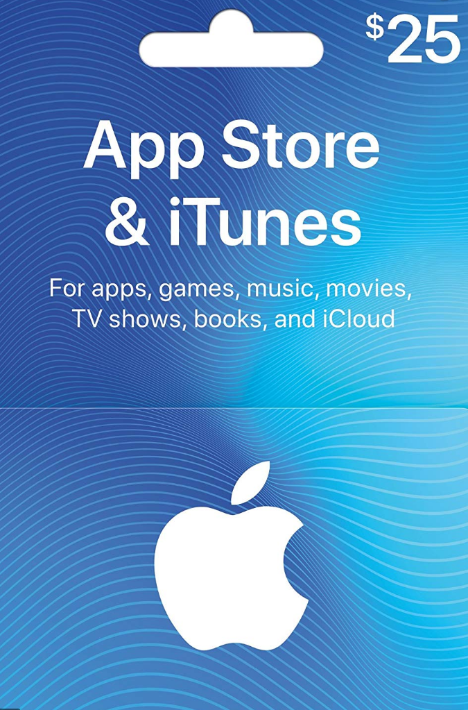 iTUNES GIFT CARD - $25 ✅(USA) (No commission 0%💳)