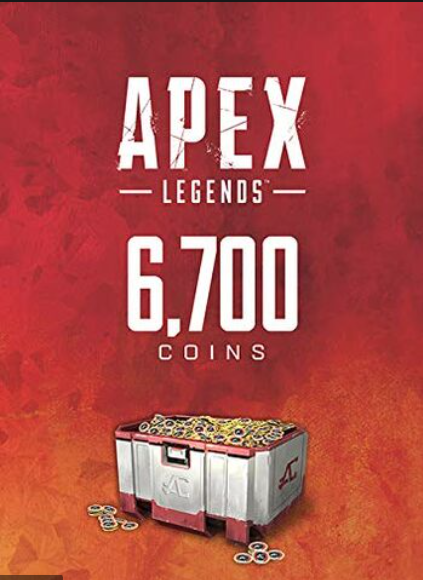 Apex Legends: 6700 Coins ✅(ORIGIN/EA APP) GLOBAL KEY🔑