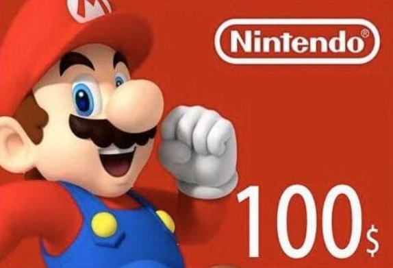 Nintendo eShop Card 100$ ✅(USA) (Без комиссии 0%💳)