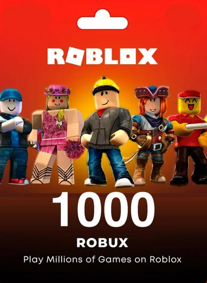 Buy ROBLOX GIFT CARD 1000 ROBUX CODE FOR ALL REGIONS 🔑 cheap, choose ...