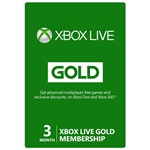 XBOX LIVE GOLD 3 MONTHS ✅(RU/EU/US) GLOBAL KEY 🔑
