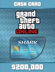 GTA ONLINE: TIGER SHARK CASH CARD 200 000$ ✅(PC KEY)