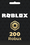 ROBLOX GIFT CARD - 200 ROBUX ✅КОД ДЛЯ ВСЕХ РЕГИОНОВ🔑 - irongamers.ru