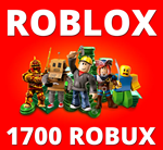 ROBLOX GIFT CARD - 1700 ROBUX *КОД ДЛЯ ВСЕХ РЕГИОНОВ*