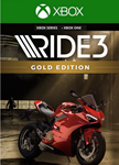 RIDE 3 GOLD EDITION *(XBOX ONE, SERIES X|S) КЛЮЧ*
