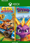 CRASH TEAM RACING NITRO-FUELED + SPYRO *XBOX КЛЮЧ