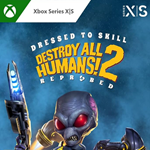 DESTROY ALL HUMANS! 2 REPROBED: DRESSED TO SKILL*XBOX*