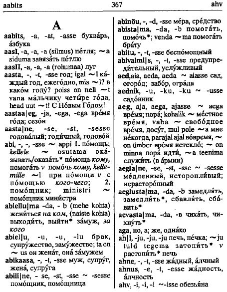 Карманный русско-эстонско-русский словарь