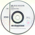 Диск с драйверами для Epson XP-312, XP-313, XP-315