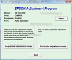 Adjustment program Epson Home XP-100, XP-102, XP-103