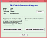 Adjustment program Epson L120