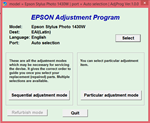 Adjustment program Epson Artisan 1430, 1430W - irongamers.ru