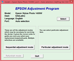 Adjustment program Epson Artisan 1430, 1430W