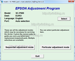Adjustment program Epson SC-P600 сброс памперса