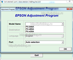 Adjustment program Epson PX-045A сброс памперса